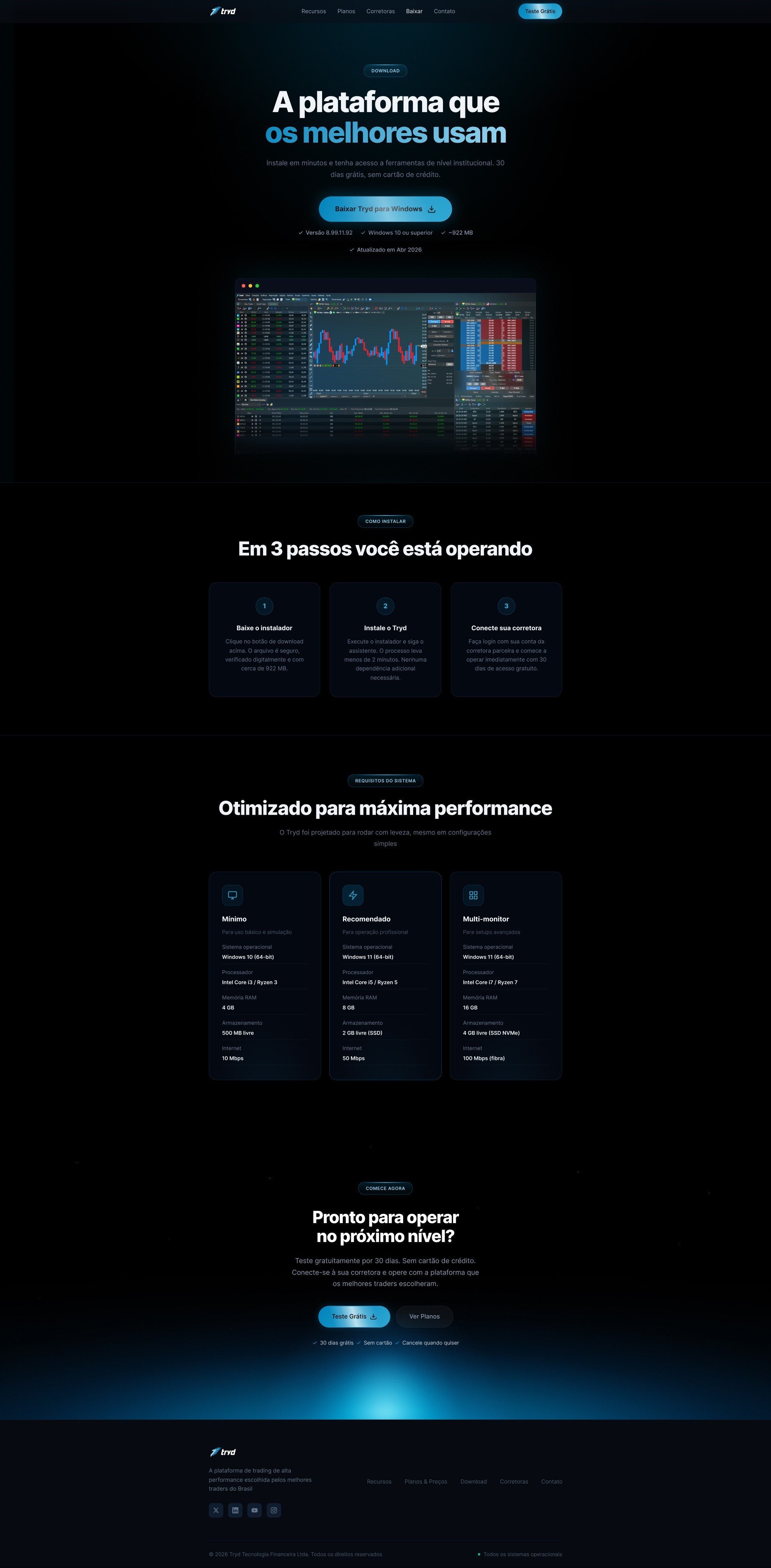 Tryd - Plataforma de Trading - imagem 5